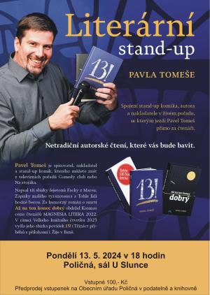 Literární stand-up Pavla Tomeše