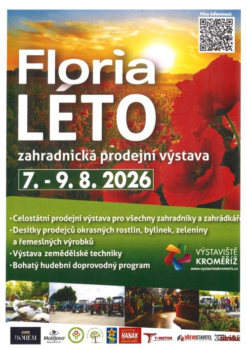 Floria léto Kroměříž